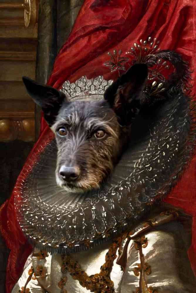 ペットポートレート犬の肖像画A2 | ヤマダウェブコム