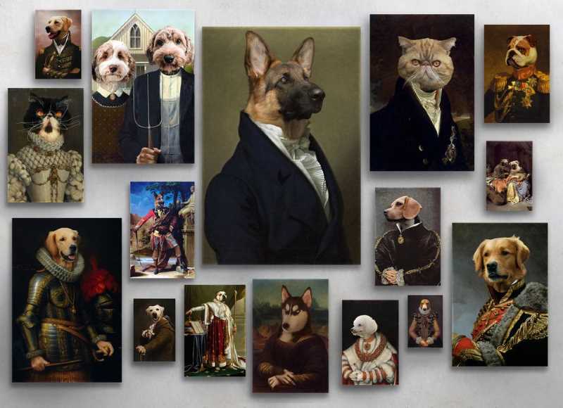 unique pet portraits
