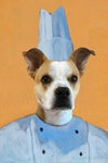 Chef Custom Pet Portrait