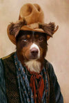 Cowboy Custom Pet Portrait