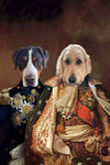 Imperial Couple Custom Pet Portrait
