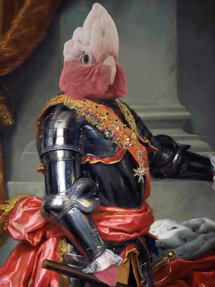King Charles III of Spain Custom Pet Portrait