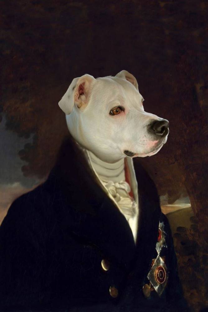 Count Custom Pet Portrait