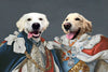 Duke and Duchess Custom Pet Portrait