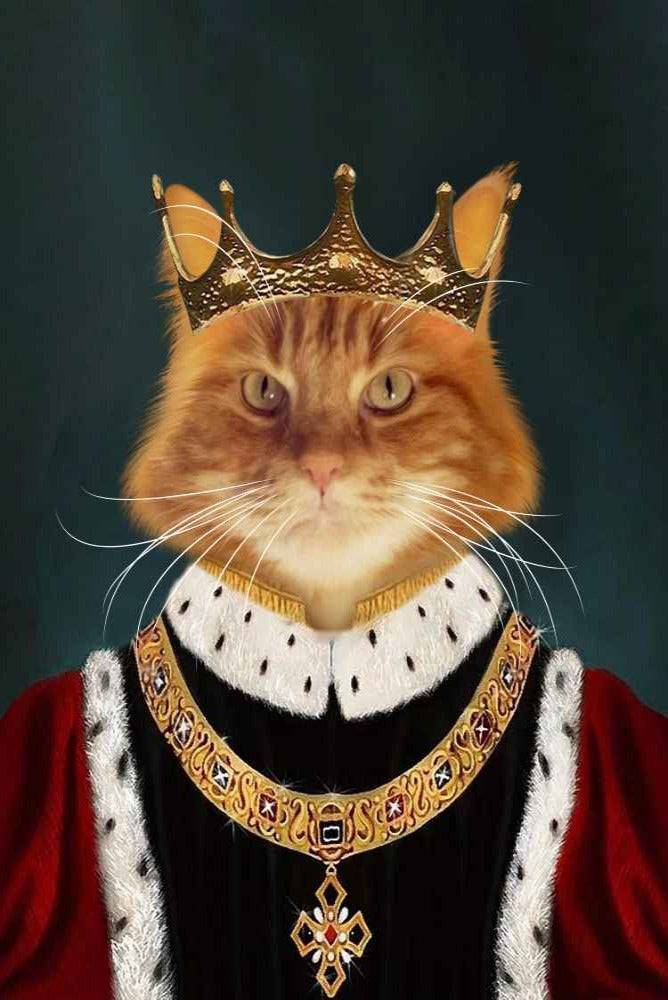 Emperor Custom Pet Portrait Premium Poster