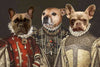 Duchesses Trio Custom Pet Portrait