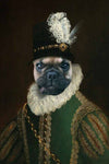 Musketeer Custom Pet Portrait