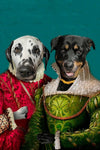 Noble Couple Custom Pet Portrait