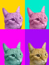 Warhol Art Custom Pet Portrait