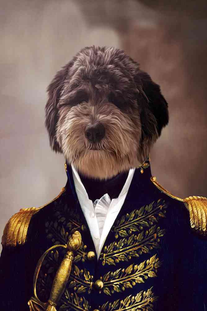 Admiral Custom Pet Portrait