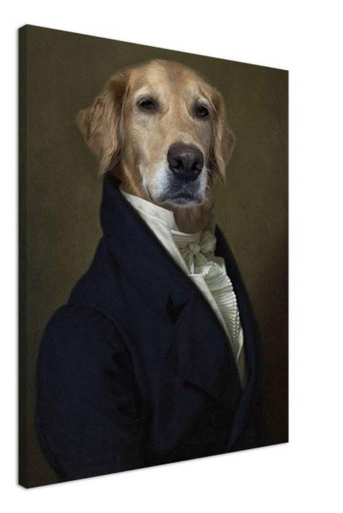 Ambassador Custom Pet Portrait Canvas