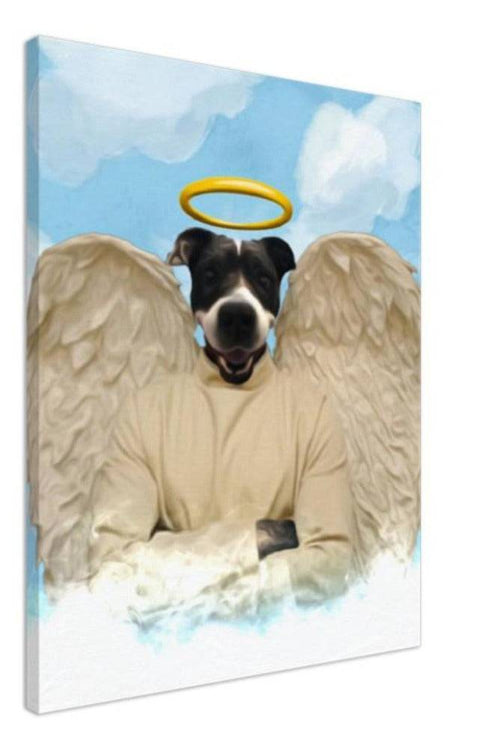 Angel Custom Pet Portrait Canvas