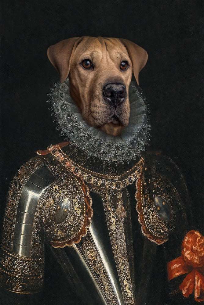 King Philip III of Spain Custom Pet Portrait