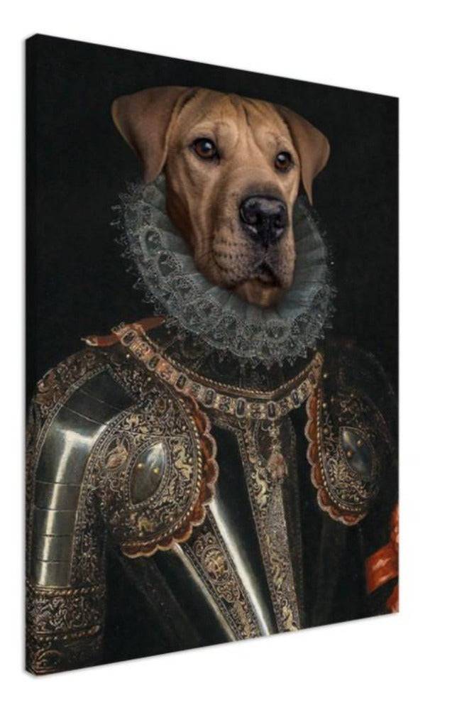 King Philip III of Spain Custom Pet Portrait Canvas