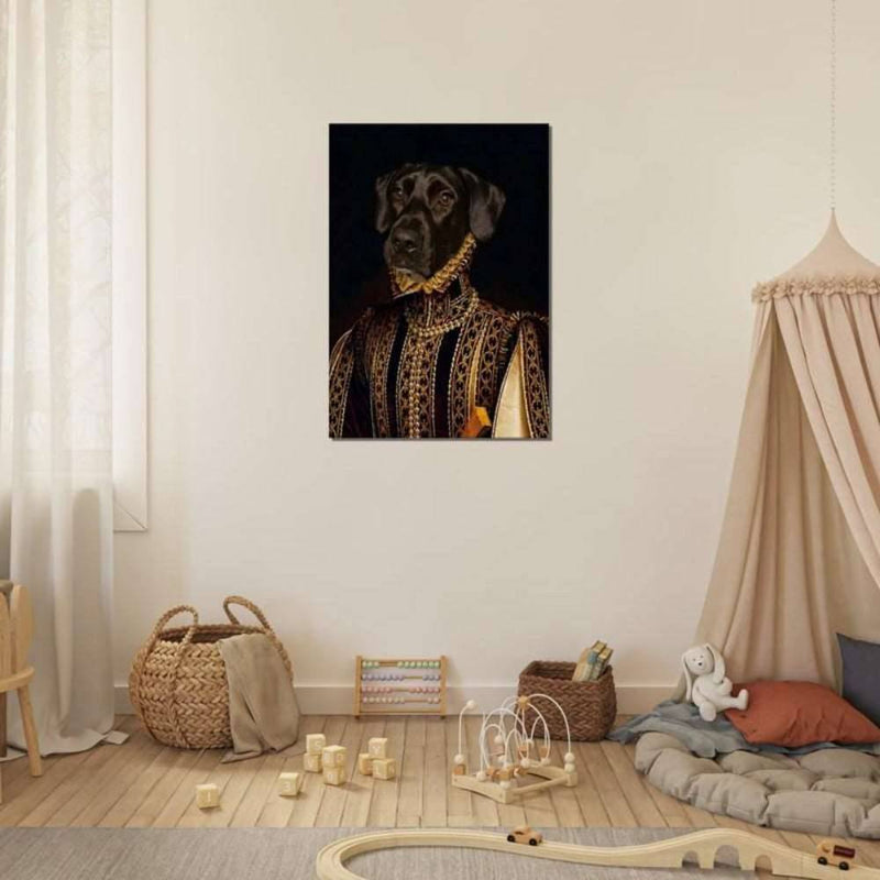 King Charles IX of France Custom Pet Portrait
