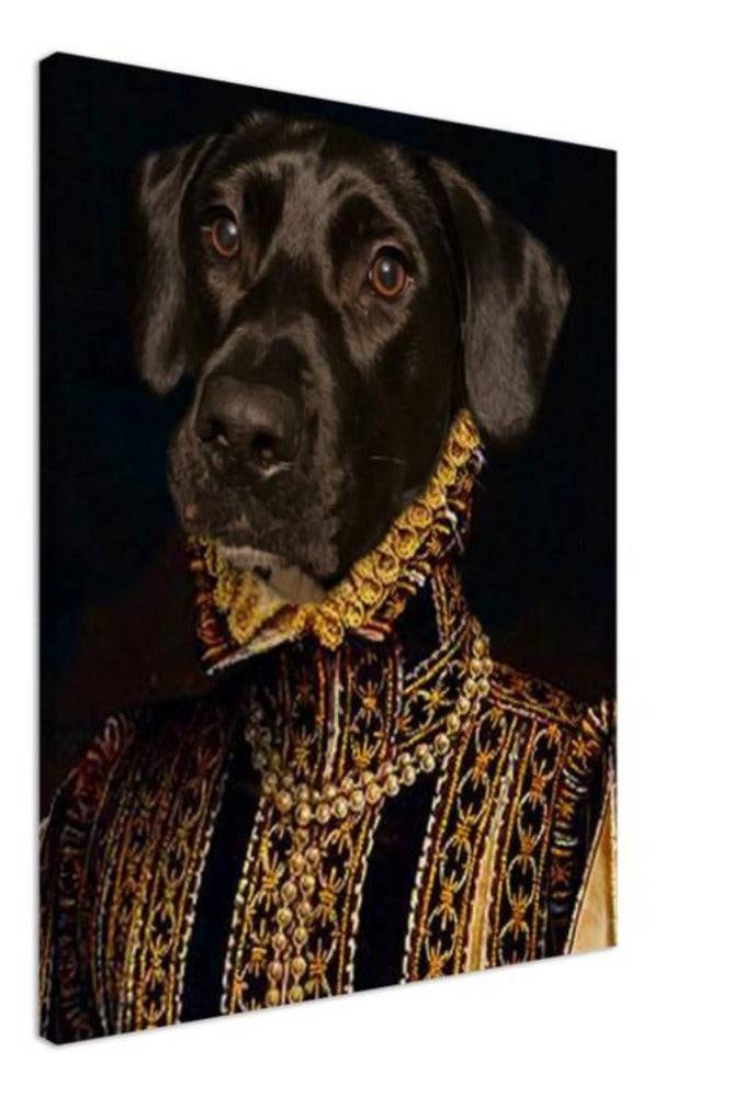 King Charles IX of France Custom Pet Portrait Canvas