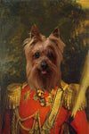 Army General Custom Pet Portrait