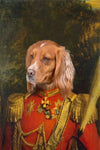 Army General Custom Pet Portrait