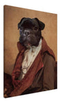 Barrister Custom Pet Portrait Canvas