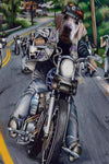 Biker Custom Pet Portrait