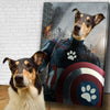 Captain Pawmerica Custom Pet Portrait