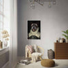 Countess Custom Pet Portrait Framed Poster White