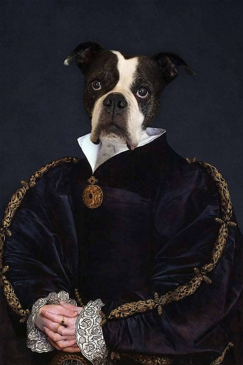 Duchess Custom Pet Portrait Premium Poster