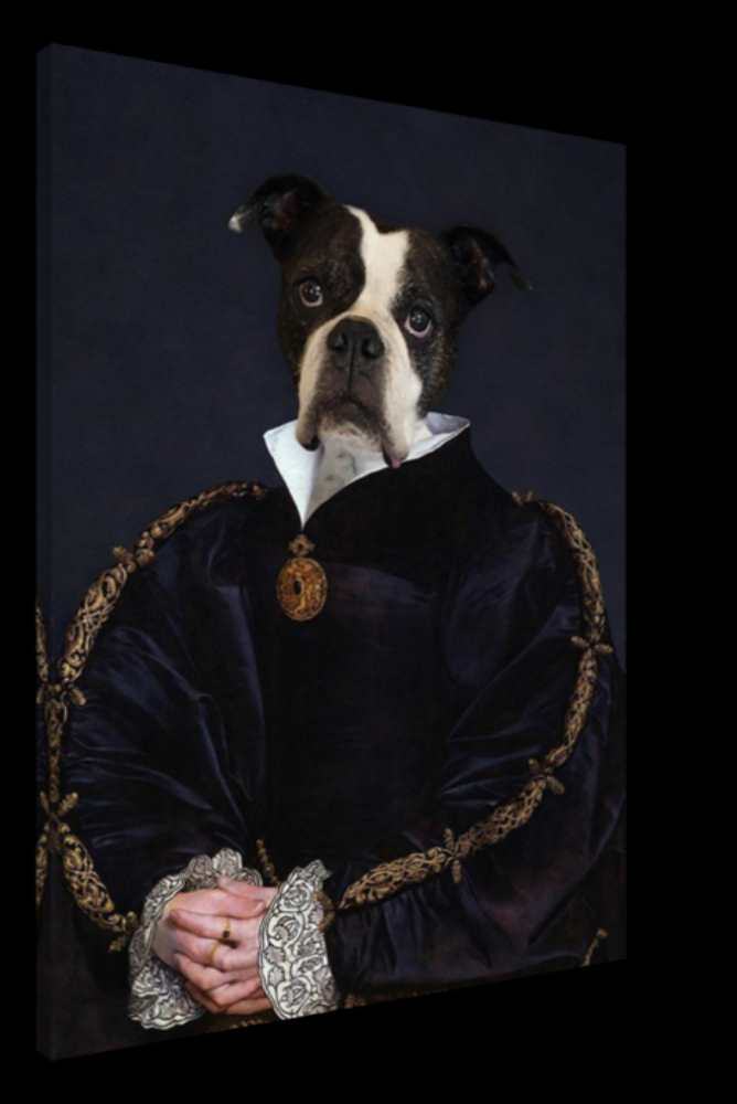 Duchess Custom Pet Portrait Canvas