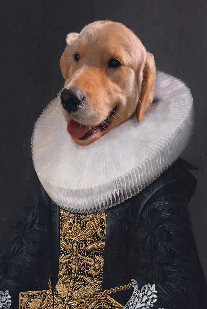 Dutch Lady Custom Pet Portrait