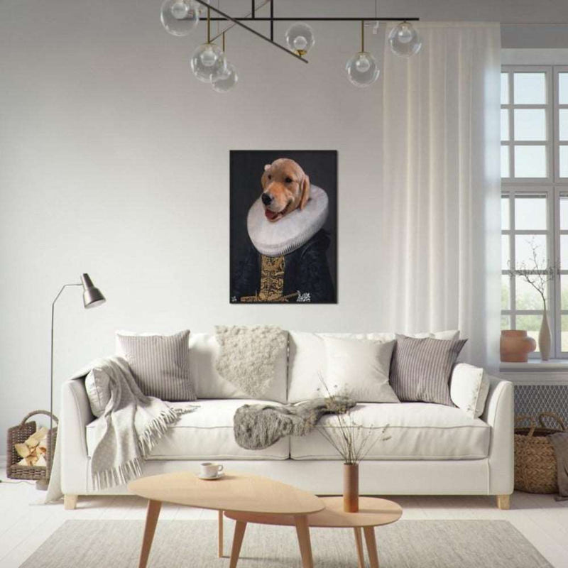 Dutch Lady Custom Pet Portrait