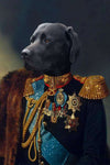 Eastern Commander Custom Pet Portrait Premium Poster