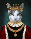 Emperor Custom Pet Portrait