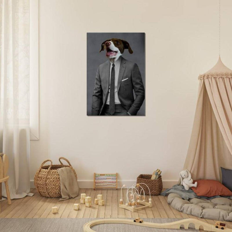 Entrepreneur Custom Pet Portrait