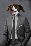 Entrepreneur Custom Pet Portrait Premium Poster