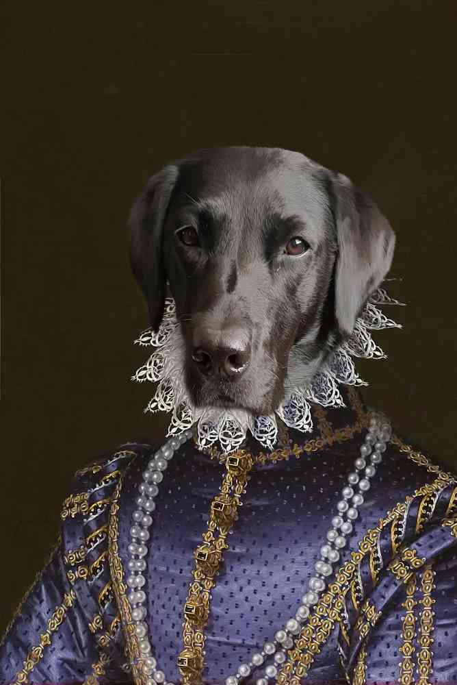 Grand Duchess Custom Pet Portrait Premium Poster