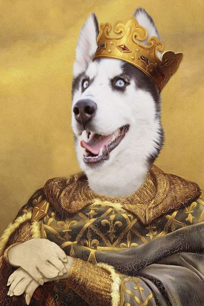 Great Queen Custom Pet Portrait Premium Poster
