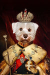 Imperial Crown of The East Custom Pet Portrait Premium Poster