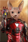 Iron Paw Custom Pet Portrait