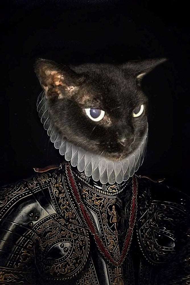 King Custom Pet Portrait