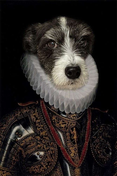 King Custom Pet Portrait