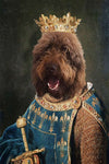 King Haakon VII Custom Pet Portrait