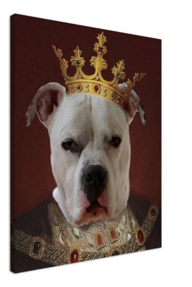 King Henry VIII Custom Pet Portrait Canvas