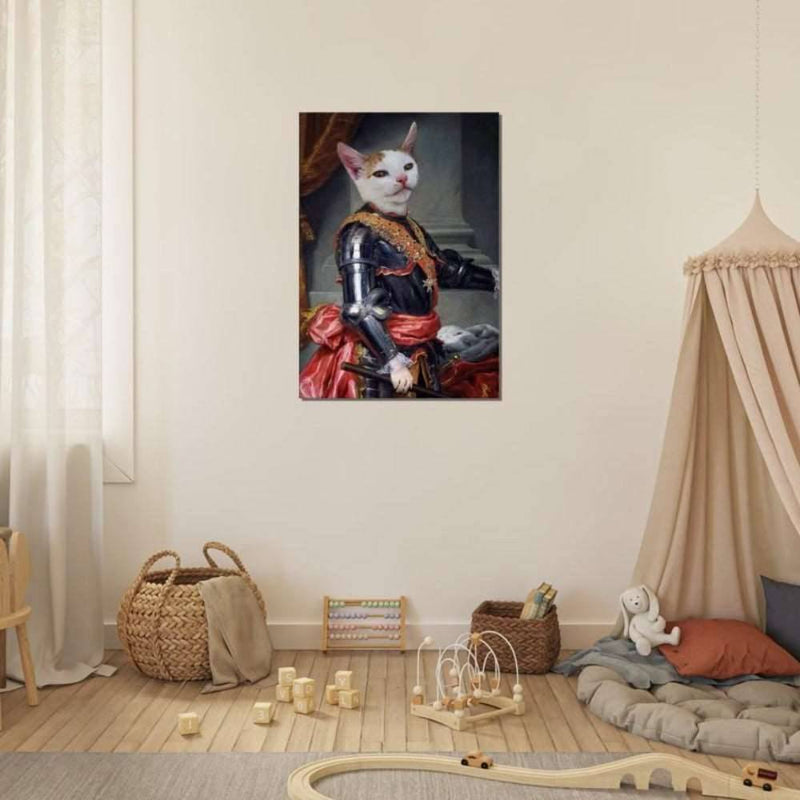King of Spain Custom Pet Portrait