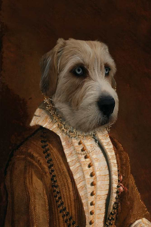 Lady of Cleves Custom Pet Portrait