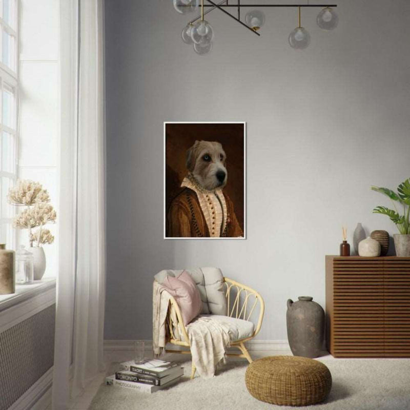 Regal Lady of Cleves Custom Pet Portrait - Capture the Royalty