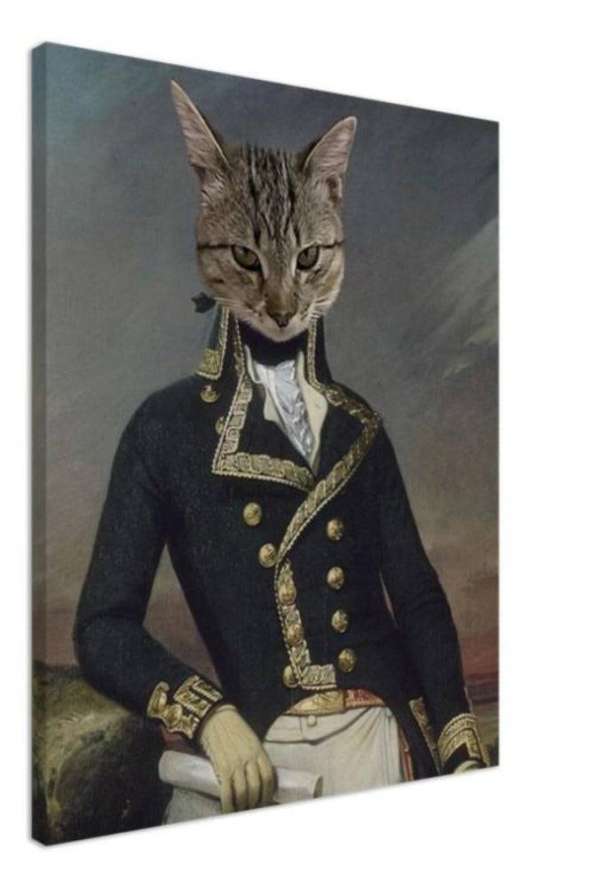 Lafayette Custom Pet Portrait Canvas