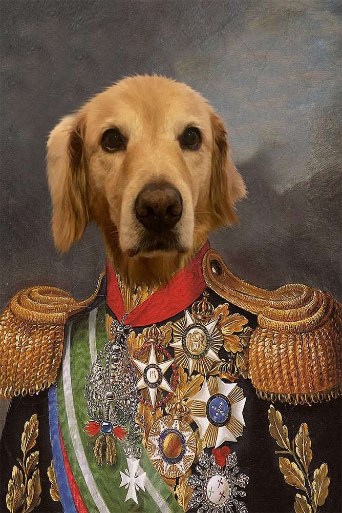 Major General Custom Pet Portrait