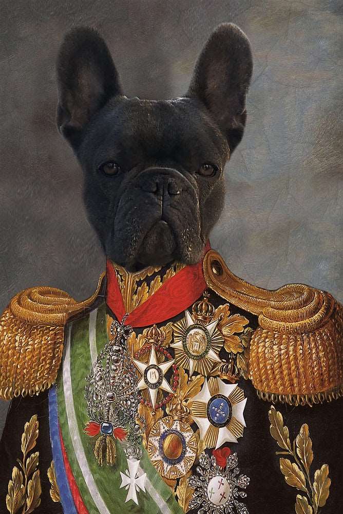 Major General Custom Pet Portrait