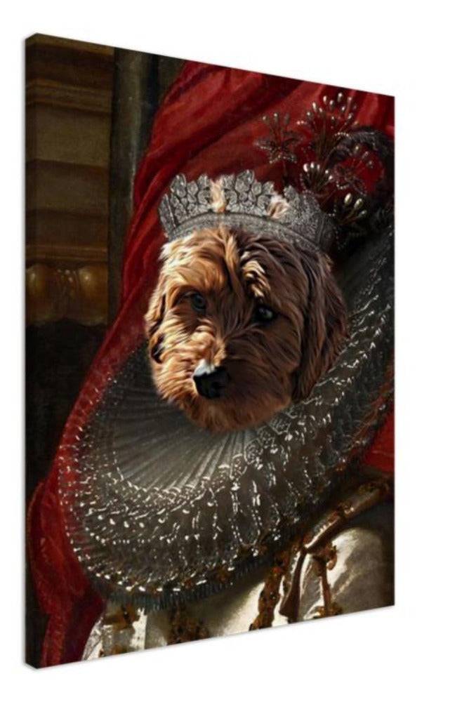 Marchesa Custom Pet Portrait Canvas
