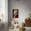 Marquise Custom Pet Portrait Framed Poster White